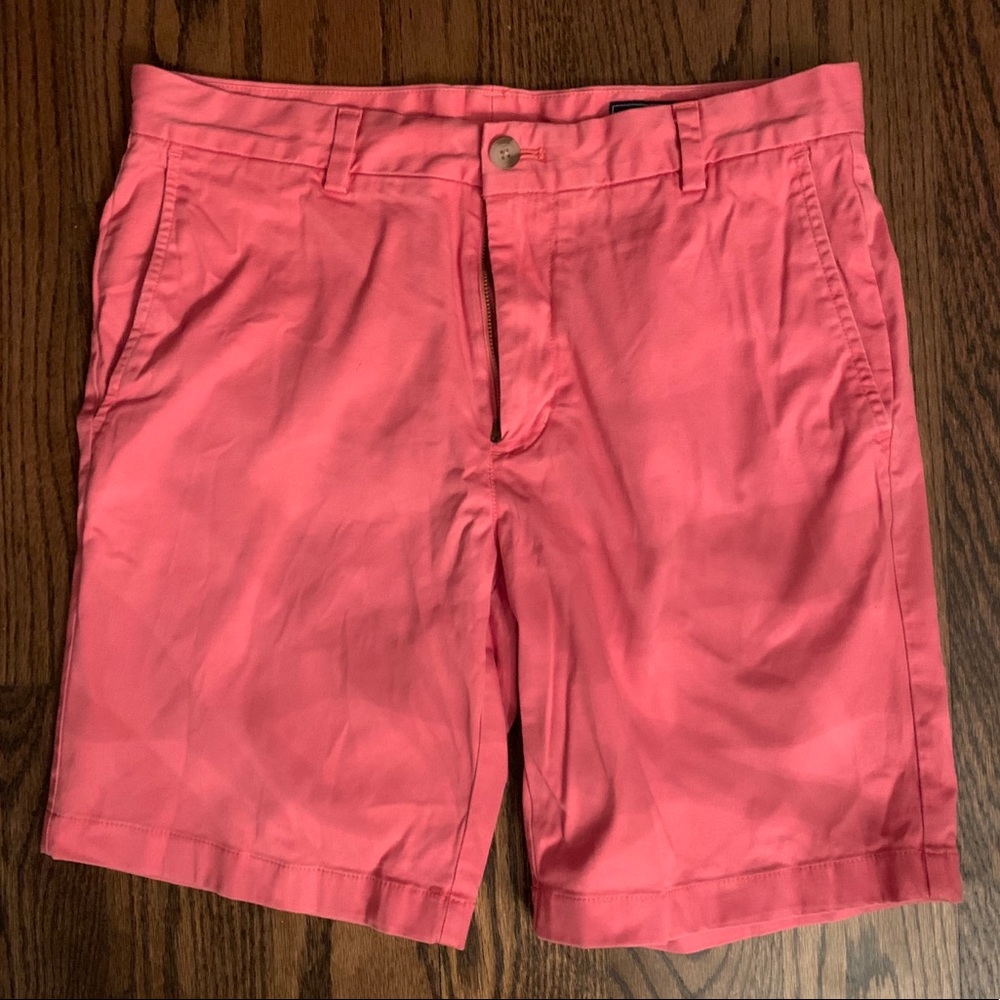 Vineyard vines coral shorts